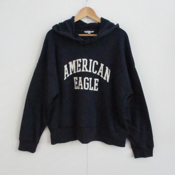 American Eagle Hoodie Navy Size XXL